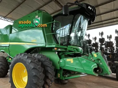 Colheitadeira John Deere S550, ano 2021